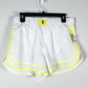 NWT Free People Movement Varsity Blues Womens Shorts Size XL Gym Workout Nylon